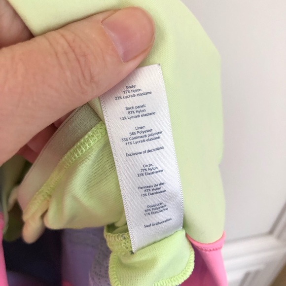 Ivivva by Lululemon girl’s tank top with bra liner - Picture 8 of 9